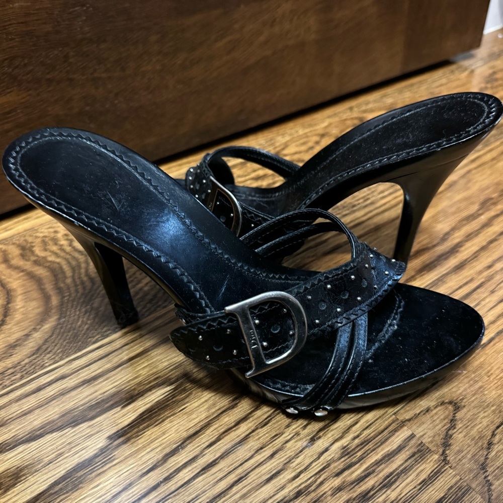Vintage Dior authentic Slingback heels